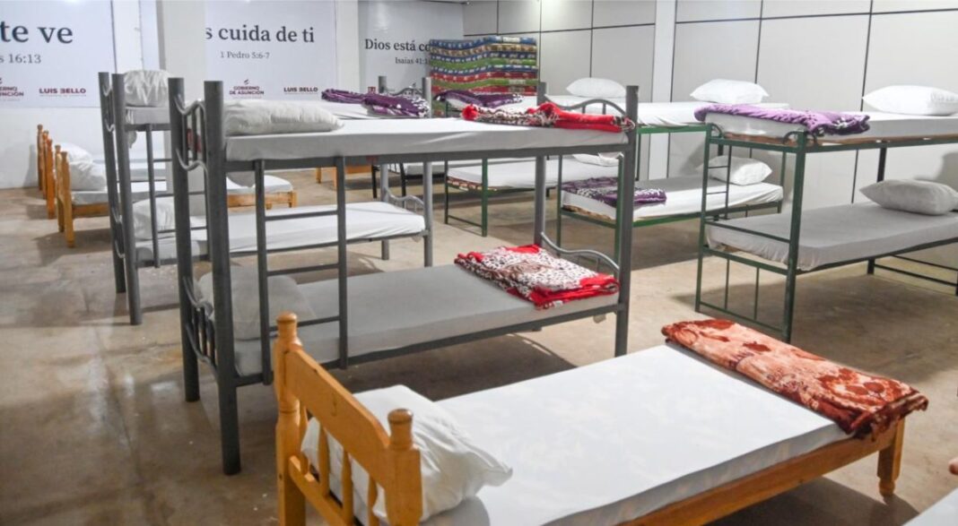 Asunción habilita albergue municipal para resguardar a personas en situación de vulnerabilidad durante el invierno Asunción habilita albergue municipal para resguardar a personas en situación de vulnerabilidad durante el invierno
