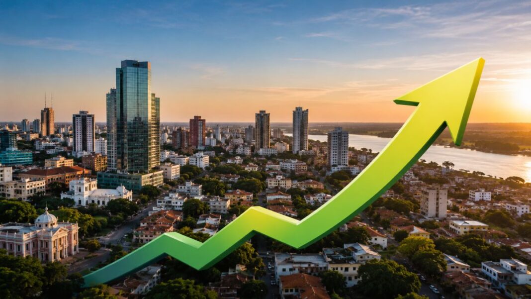 Banco Mundial proyecta un crecimiento sostenido de Paraguay por sobre el 4% del PIB hasta el 2028 Banco Mundial proyecta un crecimiento sostenido de Paraguay por sobre el 4% del PIB hasta el 2028