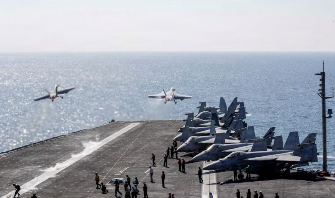 Estados Unidos responde con bombardeos a instalaciones iraníes tras ataque contra un buque en el estrecho de Ormuz Estados Unidos responde con bombardeos a instalaciones iraníes tras ataque contra un buque en el estrecho de Ormuz