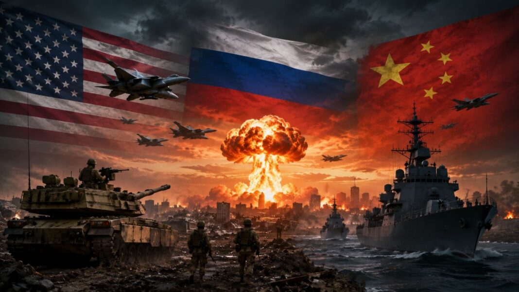 EEUU, Rusia y China juegan con el fantasma de la 3° Guerra Mundial EEUU, Rusia y China juegan con el fantasma de la 3° Guerra Mundial