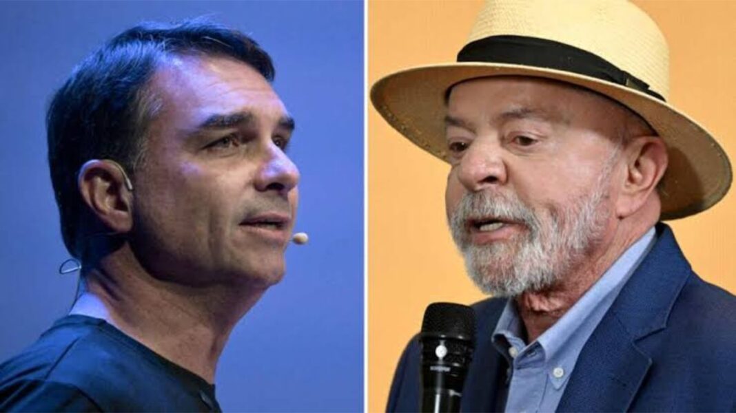 Lula da Silva y Flávio Bolsonaro empatan con el 41% en una eventual segunda vuelta Lula da Silva y Flávio Bolsonaro empatan con el 41% en una eventual segunda vuelta