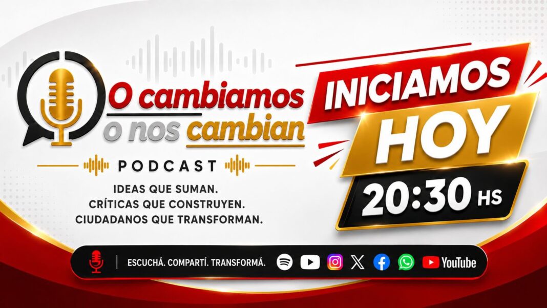Gustavo Leite presenta “O cambiamos o nos cambian”, un podcast para hablar de los problemas del país Gustavo Leite presenta “O cambiamos o nos cambian”, un podcast para hablar de los problemas del país