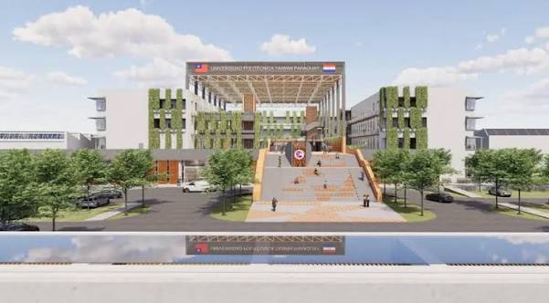 Avanzan las obras de la Universidad Politécnica Taiwán – Paraguay Avanzan las obras de la Universidad Politécnica Taiwán – Paraguay